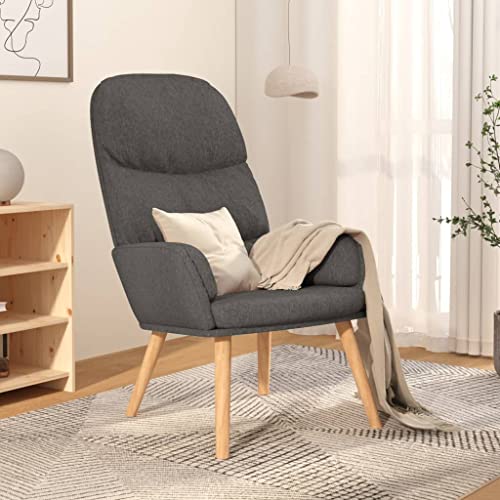 YITHOPI Relaxsessel Hellgrau Stoff Lesesessel Stuhl für Schlafzimmer Küche von YITHOPI