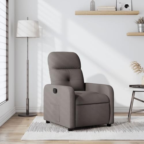 YITHOPI Relaxsessel Taupe Stoff Wohnzimmerstuhl Lesesessel für Schlafzimmer Küche YITHOPI Relaxsessel Taupe Stoff Wohnzimmerstuhl Lesesessel für Schlafzimmer Küche von YITHOPI