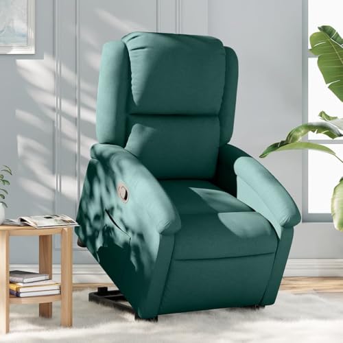 YITHOPI Relaxsessel mit Aufstehhilfe Dunkelgrün Stoff Wartezimmersessel Wartezimmerstuhl für Küche Wohnzimmer YITHOPI Relaxsessel mit Aufstehhilfe Dunkelgrün Stoff Wartezimmersessel Wartezimmerstuhl für Küche Wohnzimmer von YITHOPI