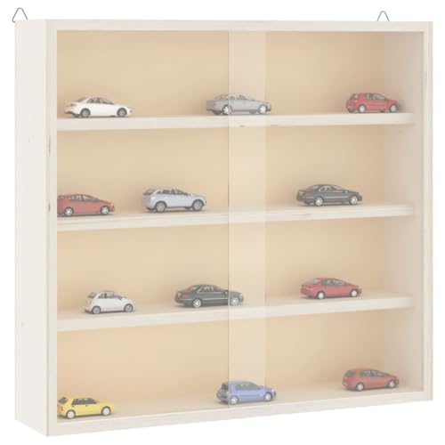 YITHOPI Sammlervitrine aus Holz mit Türen Regal Schwebendes Wandregal für Büro Schlafzimmer 40x8,5x37 cm YITHOPI Sammlervitrine aus Holz mit Türen Regal Schwebendes Wandregal für Büro Schlafzimmer 40x8,5x37 cm von YITHOPI