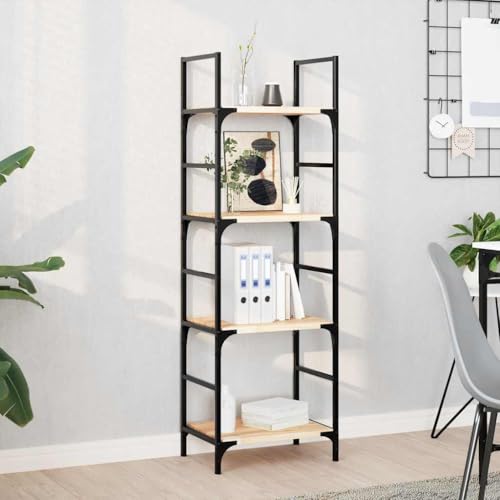 YITHOPI Schweberegale 3 STK. Hängeregal Wandboard für Büro Küche 40x30x2 cm Massivholz Akazie Unbehandelt von YITHOPI