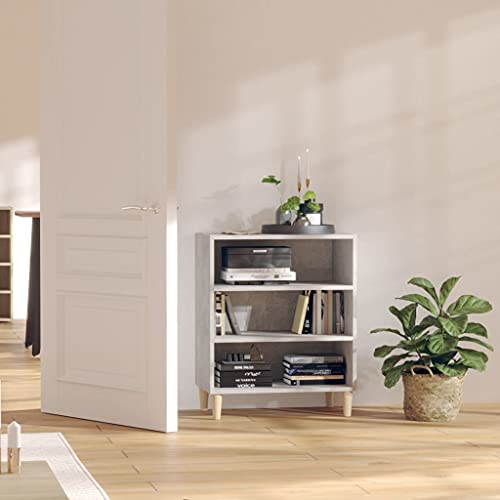 YITHOPI Sideboard Betongrau Wohnzimmerschrank für Diele Küche 57x35x70 cm Holzwerkstoff YITHOPI Sideboard Betongrau Wohnzimmerschrank für Diele Küche 57x35x70 cm Holzwerkstoff von YITHOPI