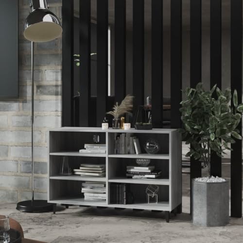 YITHOPI Sideboard Grau Sonoma flurschrank für Küche Diele 103,5x35x70 cm Holzwerkstoff YITHOPI Sideboard Grau Sonoma flurschrank für Küche Diele 103,5x35x70 cm Holzwerkstoff von YITHOPI