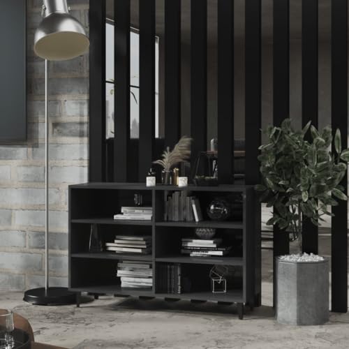 YITHOPI Sideboard Hochglanz-Grau Schlafzimmerschrank für Diele Küche 103,5x35x70 cm Holzwerkstoff YITHOPI Sideboard Hochglanz-Grau Schlafzimmerschrank für Diele Küche 103,5x35x70 cm Holzwerkstoff von YITHOPI