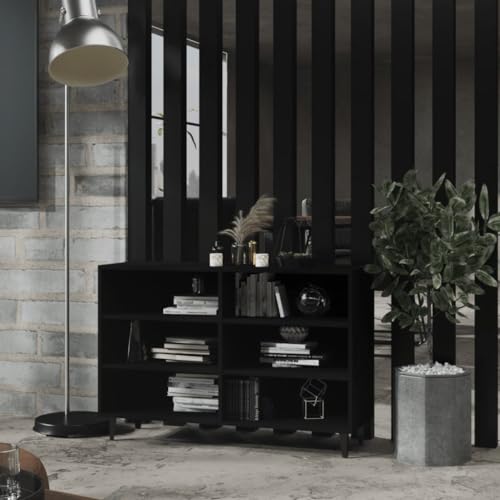 YITHOPI Sideboard Schwarz Aufbewahrungsmöbel für Schlafzimmer Wohnzimmer 103,5x35x70 cm Holzwerkstoff YITHOPI Sideboard Schwarz Aufbewahrungsmöbel für Schlafzimmer Wohnzimmer 103,5x35x70 cm Holzwerkstoff von YITHOPI