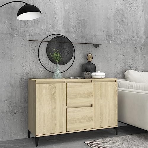 YITHOPI Sideboard Sonoma-Eiche Wohnzimmermöbel für Wohnzimmer Küche 104x35x70 cm Holzwerkstoff YITHOPI Sideboard Sonoma-Eiche Wohnzimmermöbel für Wohnzimmer Küche 104x35x70 cm Holzwerkstoff von YITHOPI