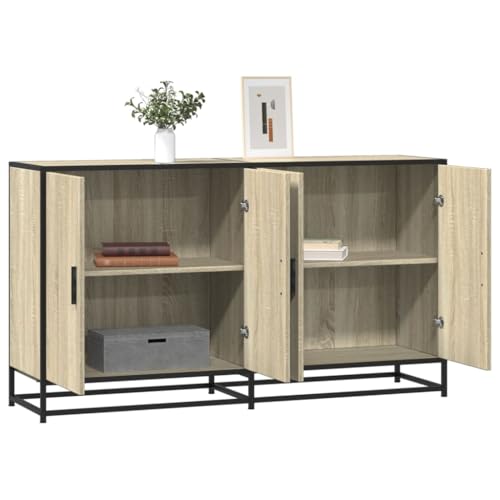 YITHOPI Sideboard Sonoma-Eiche flurschrank für Küche Diele 134x35x76 cm Holzwerkstoff YITHOPI Sideboard Sonoma-Eiche flurschrank für Küche Diele 134x35x76 cm Holzwerkstoff von YITHOPI