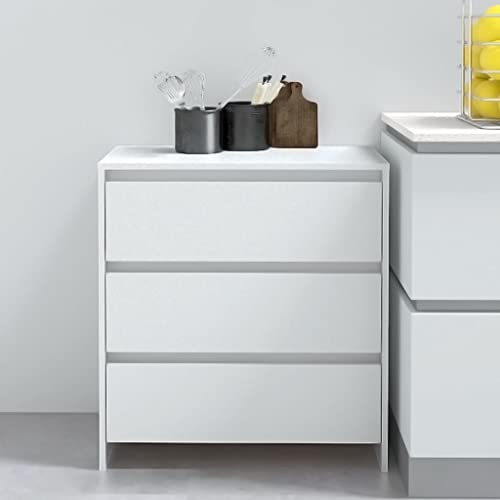 YITHOPI Sideboard Weiß Schlafzimmerschrank für Wohnzimmer Schlafzimmer 70x41x75 cm Holzwerkstoff YITHOPI Sideboard Weiß Schlafzimmerschrank für Wohnzimmer Schlafzimmer 70x41x75 cm Holzwerkstoff von YITHOPI