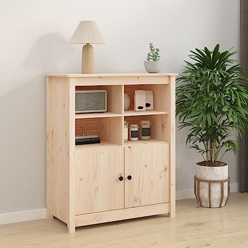 YITHOPI Sideboard Wohnzimmerschrank für Wohnzimmer Schlafzimmer 83x41,5x100 cm Massivholz Kiefer YITHOPI Sideboard Wohnzimmerschrank für Wohnzimmer Schlafzimmer 83x41,5x100 cm Massivholz Kiefer von YITHOPI