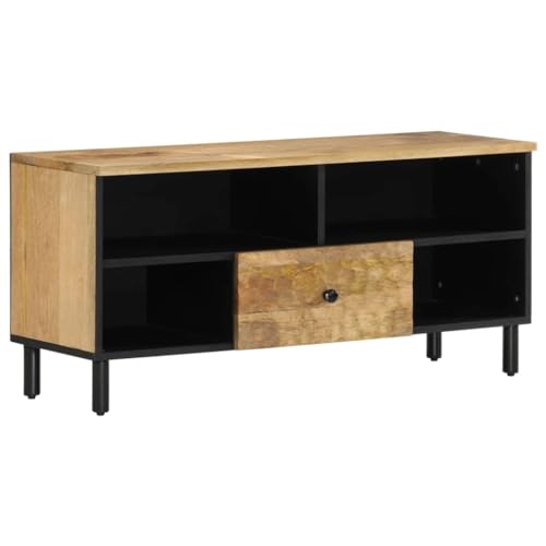 YITHOPI TV-Schrank Fernsehschrank Fernsehmöbel für Schlafzimmer Büro 100x33x46 cm Massivholz Mango YITHOPI TV-Schrank Fernsehschrank Fernsehmöbel für Schlafzimmer Büro 100x33x46 cm Massivholz Mango von YITHOPI