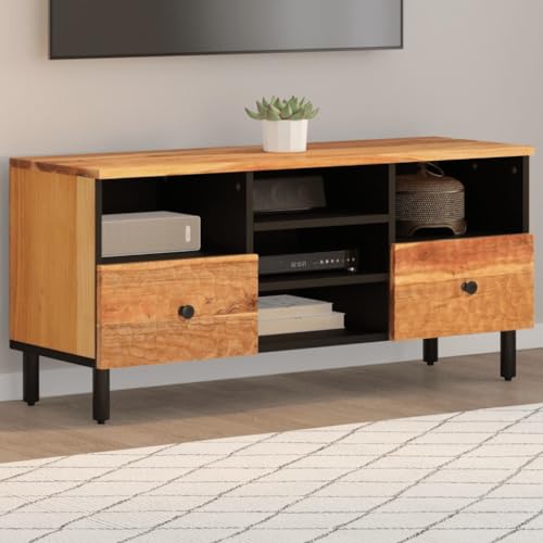 YITHOPI TV-Schrank Konsole TV Möbel für Wohnzimmer Schlafzimmer 100x33x46 cm Massivholz Akazie YITHOPI TV-Schrank Konsole TV Möbel für Wohnzimmer Schlafzimmer 100x33x46 cm Massivholz Akazie von YITHOPI