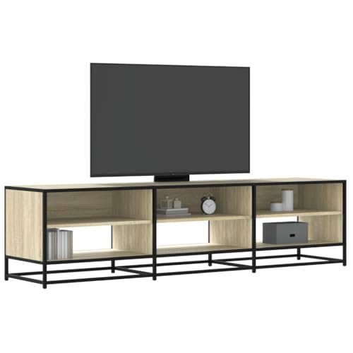 YITHOPI TV-Schrank Sonoma-Eiche Medienschrank Multifunktionaler TV-Ständer für Empfangsraum Büro 180x40x46 cm Holzwerkstoff YITHOPI TV-Schrank Sonoma-Eiche Medienschrank Multifunktionaler TV-Ständer für Empfangsraum Büro 180x40x46 cm Holzwerkstoff von YITHOPI