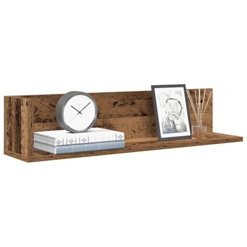 YITHOPI Wandregale 2 STK. Altholz-Optik Dekoregal Pflanzenregal für Schlafzimmer Büro 75x16,5x16,5 cm Holzwerkstoff YITHOPI Wandregale 2 STK. Altholz-Optik Dekoregal Pflanzenregal für Schlafzimmer Büro 75x16,5x16,5 cm Holzwerkstoff von YITHOPI