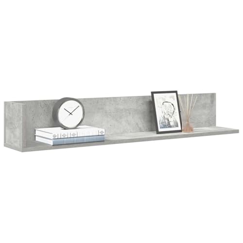 YITHOPI Wandregale 2 STK. Betongrau Schweberegal Hängeregal für Schlafzimmer Küche 100x16,5x16,5 cm Holzwerkstoff YITHOPI Wandregale 2 STK. Betongrau Schweberegal Hängeregal für Schlafzimmer Küche 100x16,5x16,5 cm Holzwerkstoff von YITHOPI