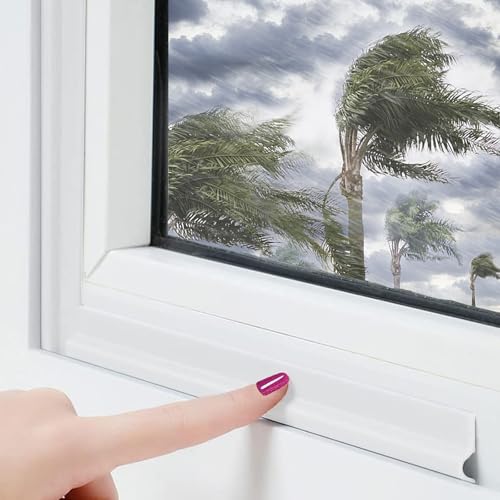 Fenster Zugluftabweiser, 6m/236in Zugluftabweiser für Fenster Selbstklebende Zugluftabweiser Fenster Lüftungsentferner für Fenster und Türen zur Reduzierung von Lärm, Wind und Staub (weiß) Fenster Zugluftabweiser, 6m/236in Zugluftabweiser für Fenster Selbstklebende Zugluftabweiser Fenster Lüftungsentferner für Fenster und Türen zur Reduzierung von Lärm, Wind und Staub (weiß) von YITULOU