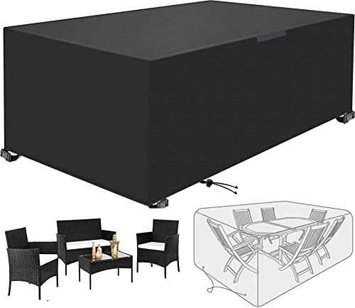Outdoors Abdeckung für Sofalounge,100x70x90cm Heavy-Duty 420D Oxford Fabric Coating, Waterproof, UV-Resistant, Winter-Proof for Furniture Sets von YIUEYI