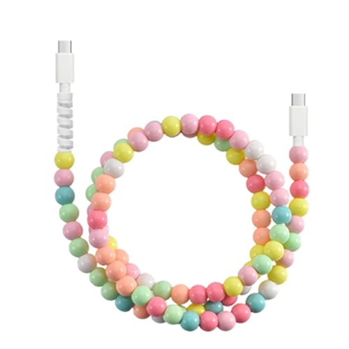 YIUPEDRFG Aolcev C Kabel 2 in 1 Kabel Pearl Mobile Charger zum schnellen Aufladen von Mobiltelefonen, robust und bequem in der Hand zu tragen YIUPEDRFG Aolcev C Kabel 2 in 1 Kabel Pearl Mobile Charger zum schnellen Aufladen von Mobiltelefonen, robust und bequem in der Hand zu tragen von YIUPEDRFG