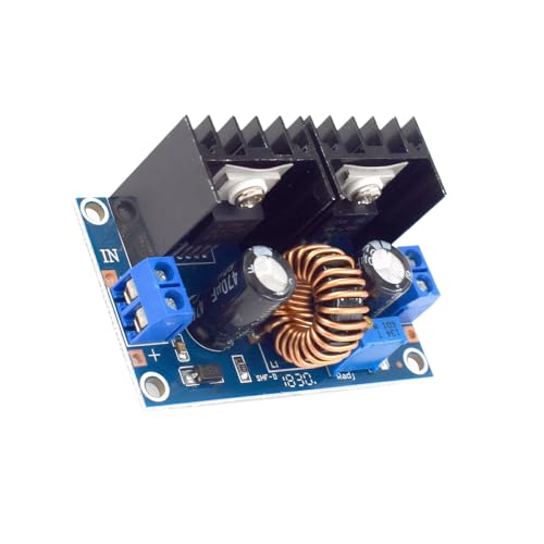 YIUPEDRFG Digitales, einstellbares PWM Spannungsreglermodul mit integriertem Festfrequenzoszillator für Down Voltage Eisen YIUPEDRFG Digitales, einstellbares PWM Spannungsreglermodul mit integriertem Festfrequenzoszillator für Down Voltage Eisen von YIUPEDRFG
