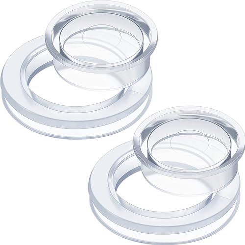 YIUPEDRFG Outdoor Terrasse Tisch Regenschirm Loch Ring Set Mit Staub Stecker Kappe Terrasse Tisch Regenschirm Loch Abdeckung Ring Einsatz Set ABS, transparent YIUPEDRFG Outdoor Terrasse Tisch Regenschirm Loch Ring Set Mit Staub Stecker Kappe Terrasse Tisch Regenschirm Loch Abdeckung Ring Einsatz Set ABS, transparent von YIUPEDRFG