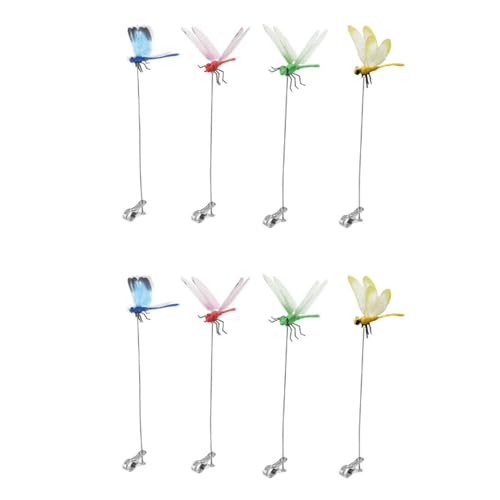 YIUPEDRFG Packung mit Libellen Clips zum Halten von Libellen, simulierten Libellen, langlebig, modisch, für den Innen und Außenbereich geeignet YIUPEDRFG Packung mit Libellen Clips zum Halten von Libellen, simulierten Libellen, langlebig, modisch, für den Innen und Außenbereich geeignet von YIUPEDRFG