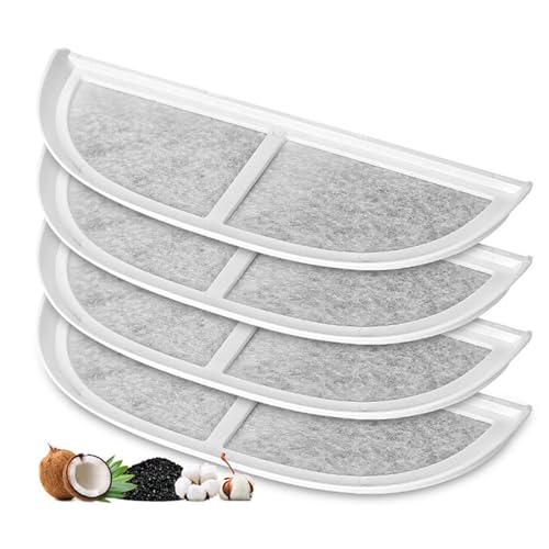 YIUPEDRFG Pet Health Protector Dreifachfilter Wasserspenderfilter Haustier Wasserspender Filtertuch Katzenfederfilter, 4 Stück von YIUPEDRFG