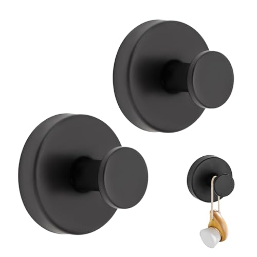 YIUWOD 2er-Pack Haken Saugnapf Extra Stark - Suction Cup Hooks - Handtuchhalter Saugnapf - Super-Saugnapf,Kein Bohren Erforderlich,Geeignet FüR Badezimmer,Schlafzimmer,KüChe,Regenschirmen YIUWOD 2er-Pack Haken Saugnapf Extra Stark - Suction Cup Hooks - Handtuchhalter Saugnapf - Super-Saugnapf,Kein Bohren Erforderlich,Geeignet FüR Badezimmer,Schlafzimmer,KüChe,Regenschirmen von YIUWOD