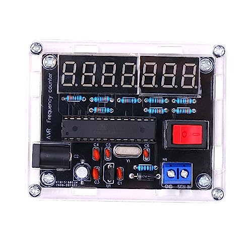 YIWENG 10MHz Frequenzmesser DIY Kit Frequenzzähler AVR-Frequenz mit Shell Counter Cymometer Frequenzmessung 0,000 001Hz Auflösung YIWENG 10MHz Frequenzmesser DIY Kit Frequenzzähler AVR-Frequenz mit Shell Counter Cymometer Frequenzmessung 0,000 001Hz Auflösung von YIWENG