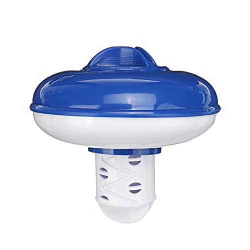 YIWENG Floating Tablet Spa Chemiespender Floating Pool Chlorspender Chemikalien, Boden versenkbar von YIWENG