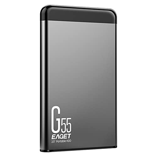 YIWENG G55 500 GB USB3.0 Mobile Festplatte 2,5 Zoll Mobile HDD aus Metall Stabile stoßfeste Hochgeschwindigkeitsfestplatte Breite Kompatibilität,Tragbare Festplatte von YIWENG