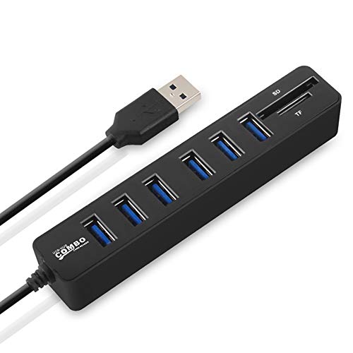 YIWENG JDL-HSD8 USB-Hub-Combo-Splitter 3/6 Ports Optionaler USB 2.0-Hochgeschwindigkeits-Mini 2 in 1 SD-TF-Kartenleser für Laptop-Computer,USB-Hub Hub Adapter USB 2.0-Hub USB-Hub für Laptop USB-Ladege YIWENG JDL-HSD8 USB-Hub-Combo-Splitter 3/6 Ports Optionaler USB 2.0-Hochgeschwindigkeits-Mini 2 in 1 SD-TF-Kartenleser für Laptop-Computer,USB-Hub Hub Adapter USB 2.0-Hub USB-Hub für Laptop USB-Ladege von YIWENG