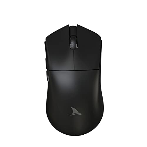 YIWENG Mouse 2.4G Wireless BT5.0 & Type-C Wired Slim Rechargeable Slience Mouse for PC Computer Notebook with USB Receiver 4800 DPI Adjustable Level Ultra Lightweight,2.4G Wireless-Maus von YIWENG
