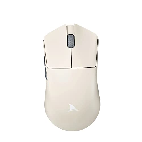 YIWENG Mouse 2.4G Wireless BT5.0 & Type-C Wired Slim Rechargeable Slience Mouse for PC Computer Notebook with USB Receiver 4800 DPI Adjustable Level Ultra Lightweight,2.4G Wireless-Maus von YIWENG