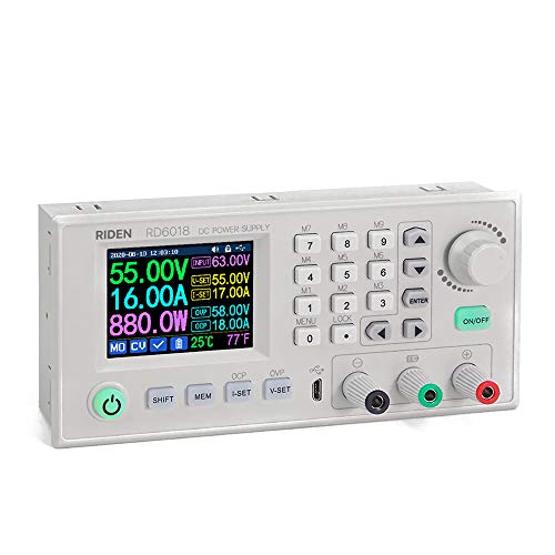 YIWENG RD6018 18A Konstantspannungs- und Konstantstrom-Gleichstromversorgsmodul Tastatur PC-Software WiFi Phone App-Steuerung mit Firmware-Aktualisierungsfunktion von YIWENG