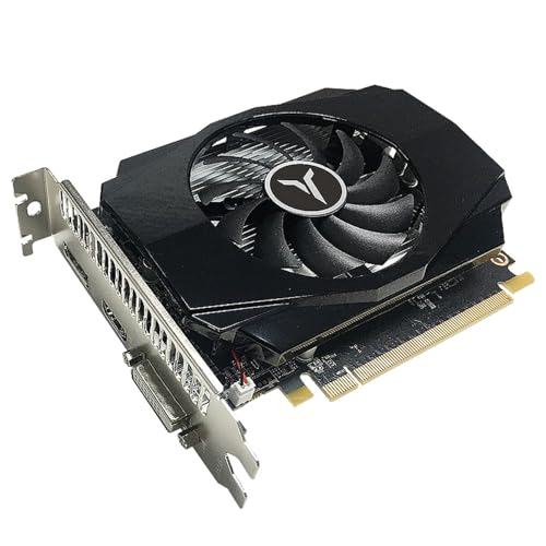 YIWENG RX550 4G GDDR5 128bits Grafikkarte Grafikkarte 6000MHz DVI Dual Link HDMI-kompatibel DisplayPort Ausgang 8X Kompatibilität 16X,AMD-GPU von YIWENG