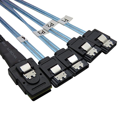 YIWENTEC Mini SAS 36P sff-8087 to 4 SATA hard drive with cable 1m YIWENTEC Mini SAS 36P sff-8087 to 4 SATA hard drive with cable 1m von YIWENTEC