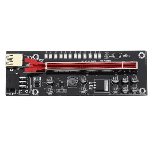 YIXANNX PCI E 4 Loch LED Grafikkarten Erweiterungs Grafikkarten Mehrfach geschirmter Kabel Extender Adapter mit Befestigungsschnalle, Nr.02 YIXANNX PCI E 4 Loch LED Grafikkarten Erweiterungs Grafikkarten Mehrfach geschirmter Kabel Extender Adapter mit Befestigungsschnalle, Nr.02 von YIXANNX