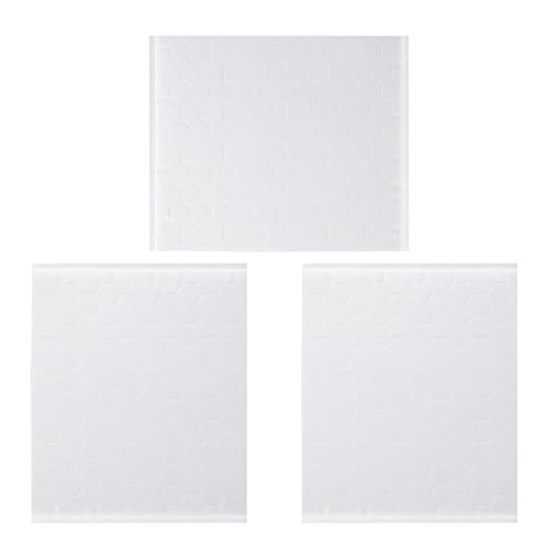YIXANNX Packung mit 3 doppelseitigem Klebeband, sechseckig, selbstklebend, tragbar, Scrapbooking, Einladung, Bastelzubehör, 300Stk von YIXANNX