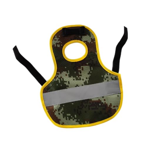 YIXANNX Warnweste, reflektierende Weste für Hunde und Hühner, weich und langlebig, geeignet für Hühnerstallzubehör und, Tarnung YIXANNX Warnweste, reflektierende Weste für Hunde und Hühner, weich und langlebig, geeignet für Hühnerstallzubehör und, Tarnung von YIXANNX