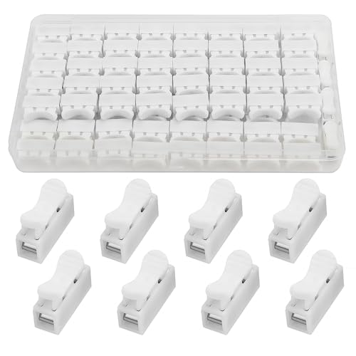 YIXISI 100 Stücke chnelle Kabel zum Verbinden, 1 Pins Kabel Stecker, CH1 Federverbindungsstück, für LED Streifen Licht Draht Verbindung YIXISI 100 Stücke chnelle Kabel zum Verbinden, 1 Pins Kabel Stecker, CH1 Federverbindungsstück, für LED Streifen Licht Draht Verbindung von YIXISI