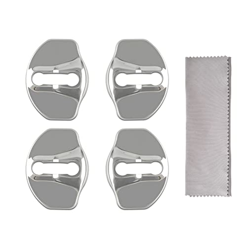 YIXISI 4 Stücke Model 3 Model Y Model S Model X Türschloss Abdeckung Door Lock Cover, Edelstahl Auto Türschlossabdeckung Kompatibel mit Tesla Model 3 Model Y Model S Model X, Silber YIXISI 4 Stücke Model 3 Model Y Model S Model X Türschloss Abdeckung Door Lock Cover, Edelstahl Auto Türschlossabdeckung Kompatibel mit Tesla Model 3 Model Y Model S Model X, Silber von YIXISI