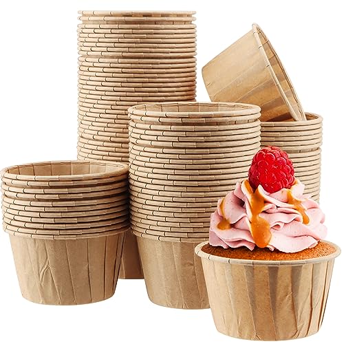 YIXNSW 200 Stück Backförmchen Papier Muffinförmchen Braun Große Cupcake Formen Papier für Partys, Geburtstagsfeiern, Hochzeiten, Halloween, Weihnachtsfeiern YIXNSW 200 Stück Backförmchen Papier Muffinförmchen Braun Große Cupcake Formen Papier für Partys, Geburtstagsfeiern, Hochzeiten, Halloween, Weihnachtsfeiern von YIXNSW