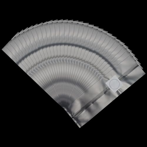 YIXNSW 30 Stück 18x35cm Pilzzucht Beutel, Pilzzucht Beutel mit Microfilter Mushroom, Spawn Grow Bag Geeignet für Pilzgranulat, Körne Getreide, Durchsichtig von YIXNSW
