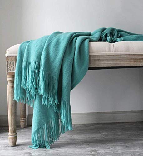 YIYIDA Kaschmir Decke Wolldecke Wohndecke Super weich Plaid Kuscheldecke Platzdecke Wohndecke Tagesdecke Überwurf Decke für Bett & Sofa, Couch, Bank, Stuhl von YIYIDA