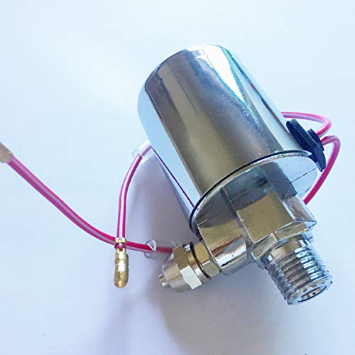YIYIDA Lufthorn Magnetventil 24V Elektronisches Steuerventil Silber Autohupen-Magnetventil Elektronisch gesteuerter Schalter von YIYIDA