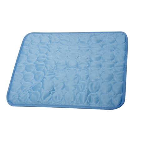 YIYOHON Kühlmatte für Hunde, waschbar, Haustier-Schlafmatte für drinnen und draußen, passend für Kiste, Zwinger, Bett, Sofa, Auto (100 x 70 cm) von YIYOHON