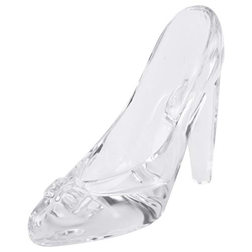 YIZAN Kristall Schuhe Glas Geburtstags Geschenk Heimtextilien Cinderella Hohe Absstze Hochzeit Schuhe Schuhe Figurine Dekorationen, Transparent von YIZAN