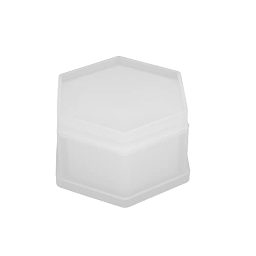 1pcs Schmuckschachtel Silikonformen hexagonale Form DIY Bastelschmuck Ohrringe Keys Aufbewahrungsbox von YIZISECCE