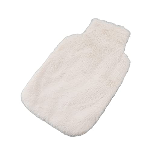 2000 ml Heißwasser -Krug -Beutel Isoliertes großes heißes Wasserpack für Rückenschmerzen Winterlinderung (Beige) von YIZISECCE