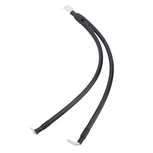 6AWG -Batterie Kabel SC35 6 und 2 x 90 ° SC16 6 Anschluss hohe Effizienz Flexibler Multifunktional für Boote Motorräder Autos Traktoren (30 cm / 11.81in) von YIZISECCE