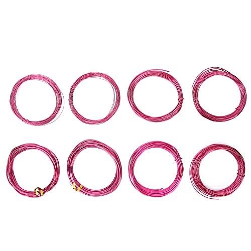 Aluminiumschmuck Draht DIY BRÜFUNG VON Dunkelvioletten 8 Brötchen 0,6-3 mm Aluminiumschmuck Draht DIY BRÜFUNG VON Dunkelvioletten 8 Brötchen 0,6-3 mm von YIZISECCE